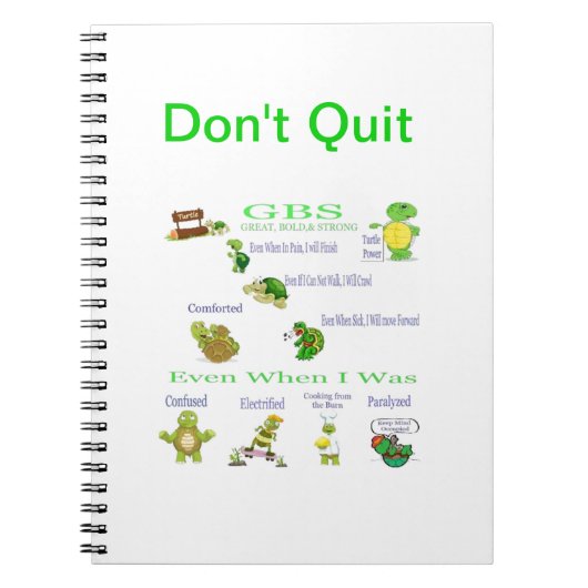 notebook guillain barre syndroom notitieboek (Voorkant)