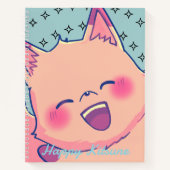 Notebook Happy Kitsune Notitieboek (Voorkant)
