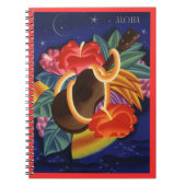 Notebook Journal Aloha Diary Ukulele Island Nights Notitieboek (Voorkant)