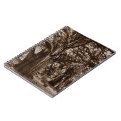 Notebook Journal Genealogy Graveyard Yew Stones Notitieboek (Linkerzijde)