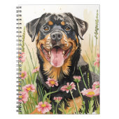  Notebook / Journal – Rottweiler Notebook Notitieboek (Voorkant)