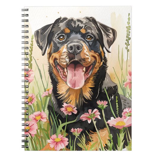 Notebook / Journal – Rottweiler Notebook Notitieboek (Voorkant)