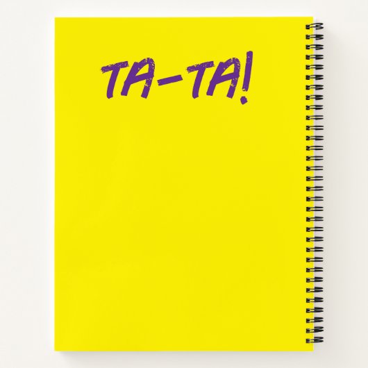 Notebook - Lined Notitieboek (Achterkant)