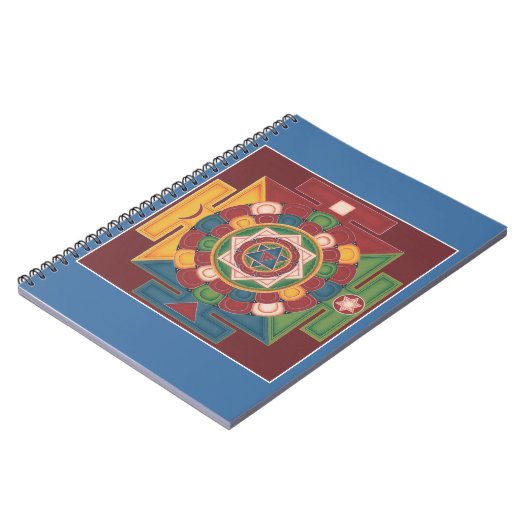 NOTEBOOK Mandala van de 5 Elementen Notitieboek (Linkerzijde)