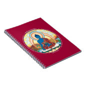 NOTEBOOK - Medicine Buddha met zijn mantra Notitieboek (Rechterzijde)