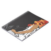 notebook met one-jdesigns notitieboek (Linkerzijde)