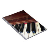 Notebook met piano notitieboek (Rechterzijde)