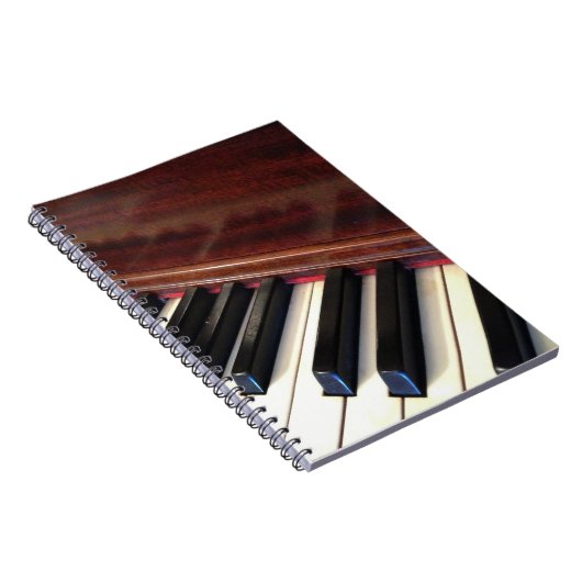 Notebook met piano notitieboek (Rechterzijde)