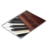 Notebook met piano notitieboek (Linkerzijde)
