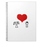 notebook met 'stel' notitieboek (Voorkant)