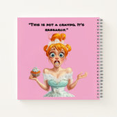 Notebook. My recipe book. With humor. Notitieboek (Achterkant)