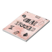 Notebook Notitieblok (Linkerzijde)