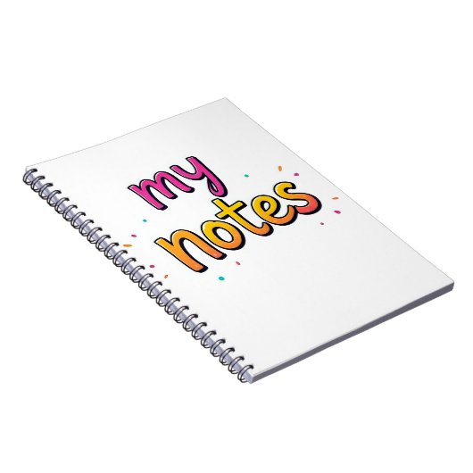 Notebook  notitieboek (Rechterzijde)