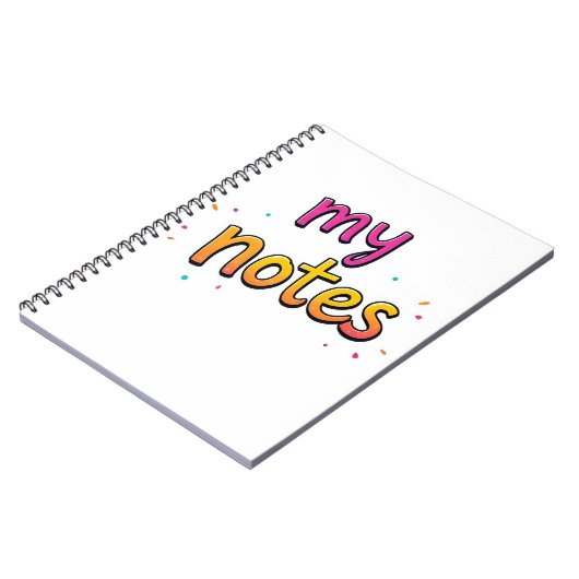 Notebook  notitieboek (Linkerzijde)