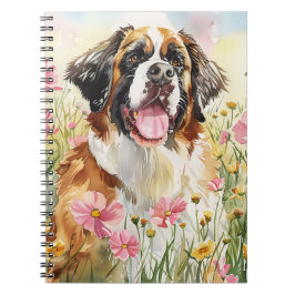 Notebook – Saint Bernard Dog Lover Journal Notitieboek