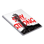 Notebook : Stay Strong Motivational Quote Design Notitieboek (Rechterzijde)