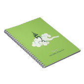 NOTEBOOK - TAM - de zeesleepSyllable van Groene Ta Notitieboek (Rechterzijde)