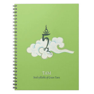 NOTEBOOK - TAM - de zeesleepSyllable van Groene Ta Notitieboek