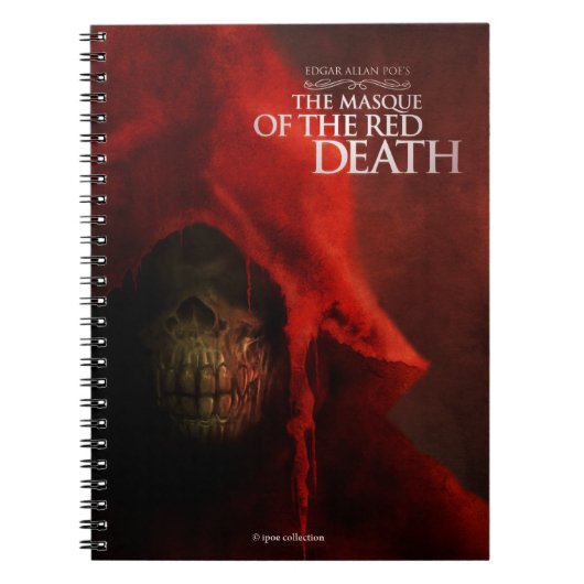 Notebook “The Masque of the Red Death” Notitieboek (Voorkant)