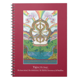 NOTEBOOK Vajra (Tib.: dorje) Notitieboek