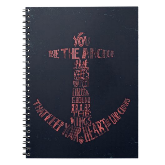 Notebook voor anchor Quote Notitieboek (Voorkant)