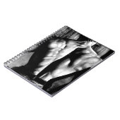 Notebook voor hem Masculine Elegant Bodybuilder Ar Notitieboek (Linkerzijde)