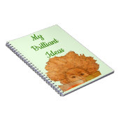 Notebook voor jouw briljante ideëenlezers notitieboek (Rechterzijde)