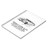 Notebook voor verhuur van luxe stretch limousines notitieboek (Linkerzijde)