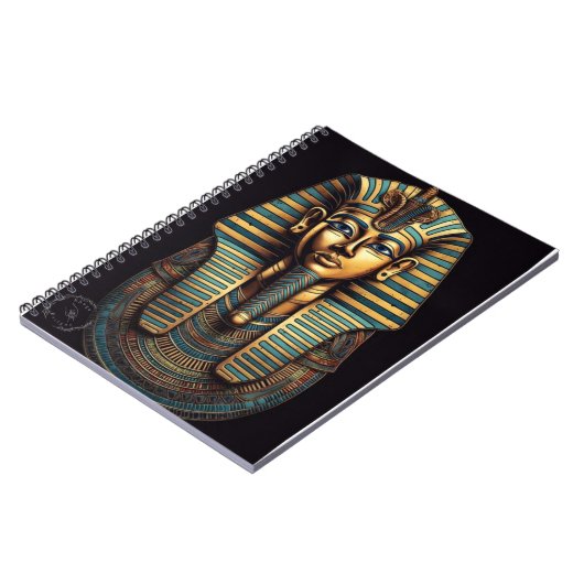 Notebook with a pharaonic cover notitieboek (Linkerzijde)