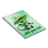 Notebook with Baby Dragon Art Notitieboek (Rechterzijde)