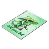 Notebook with Baby Dragon Art Notitieboek (Linkerzijde)