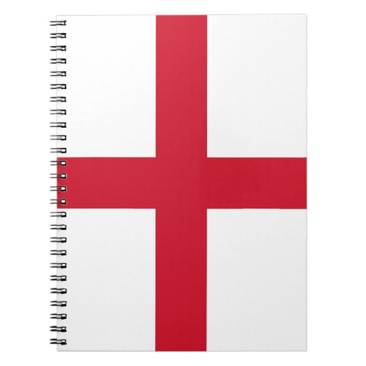 Notebook with Flag of England Notitieboek (Voorkant)