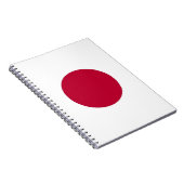 Notebook with Flag of Japan Notitieboek (Rechterzijde)