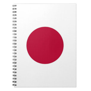 Notebook with Flag of Japan Notitieboek