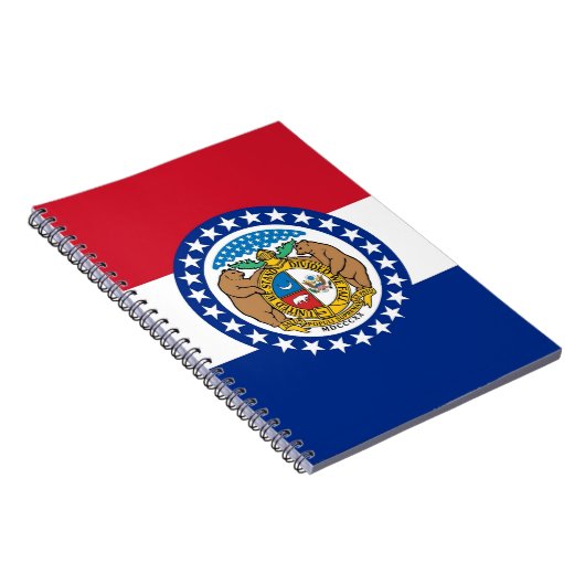 Notebook with Flag of Missouri State Notitieboek (Rechterzijde)