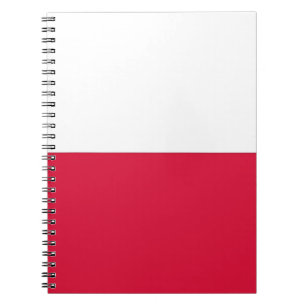 Notebook with Flag of Poland Notitieboek