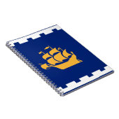 Notebook with flag of Quebec City Notitieboek (Rechterzijde)