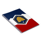 Notebook with Flag of Utah, USA Notitieboek (Rechterzijde)