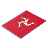 Notebook with Isle of Man Flag, Verenigd Koninkrij Notitieboek (Linkerzijde)