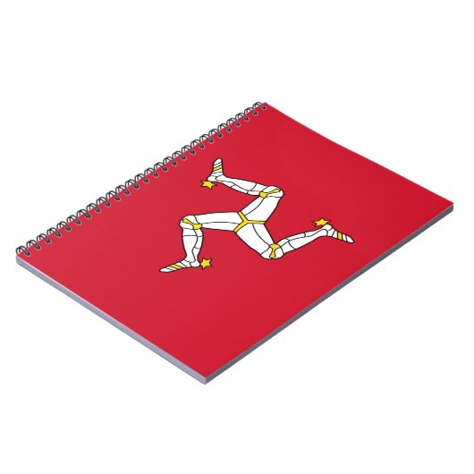Notebook with Isle of Man Flag, Verenigd Koninkrij Notitieboek (Linkerzijde)
