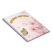 Notebook with Whimsical Butterfly Design Notitieboek (Rechterzijde)