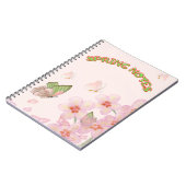 Notebook with Whimsical Butterfly Design Notitieboek (Linkerzijde)