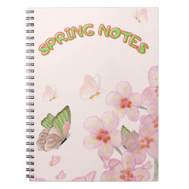 Notebook with Whimsical Butterfly Design Notitieboek