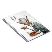 Notebook. Your favorite recipes are here! Notitieboek (Rechterzijde)