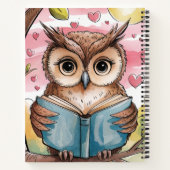 Notebooks Cute owl Notitieboek (Achterkant)