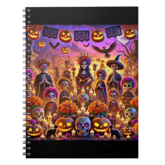 Notebooks Halloween party 🎉  Notitieboek (Voorkant)