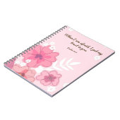 Notebooks with the text of the year 2024 notitieboek (Linkerzijde)