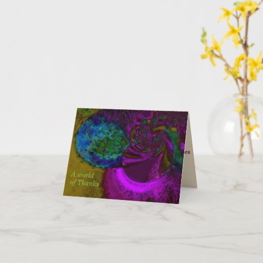 "Notecard 100 plus 2" Dank u Wenskaart Kaart (Gele Bloem)