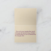 "Notecard 100 plus 2" Dank u Wenskaart Kaart (Binnen)