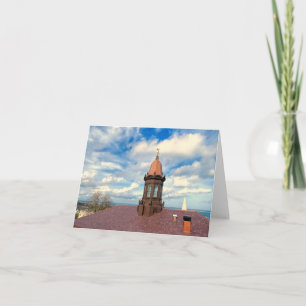 Notecard - 1820 Courthouse Cupola Kaart